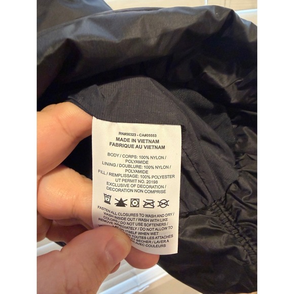 Nike Sport Utility Vest Black Mens XL Loose Fit Full Zip HM4262-010 NEW - Picture 7 of 9